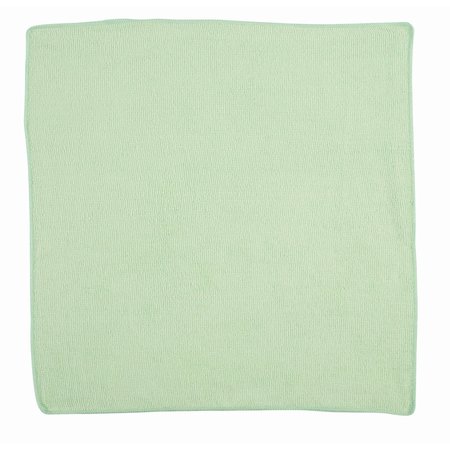 RUBBERMAID COMMERCIAL MICROFIBER CLEANING CLOTH GREEN 1820582
